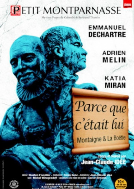 Critique Avis Parce que c'était lui de Jean-Claude Idée | Théâtre